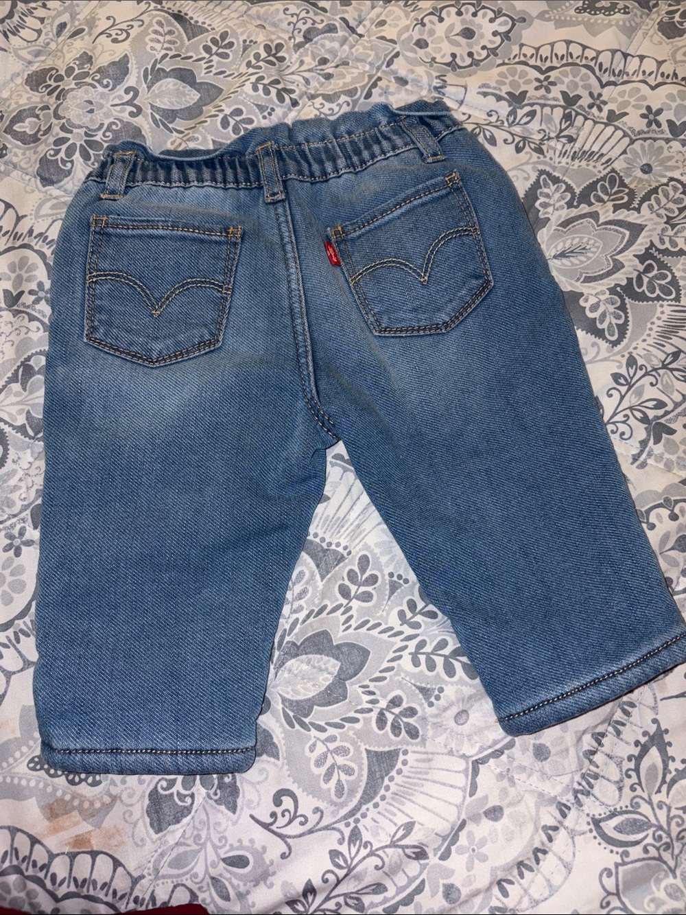 Levi's Baby Light Blue Denim Pull-On Jeans